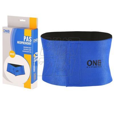 8. One Fitness BR125 neoprene belt