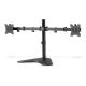 42. DIGITUS DOUBLE DESK STAND 2XLCD MAX. 32" MAX. 2X 8KG TILT-SWIVEL QUICK-RELEASE DA-90401