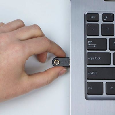 4. Yubico YubiKey 5C U2F FIDO Hardware Key