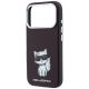 7. Karl Lagerfeld Smooth Choupette Sketch MagSafe case for iPhone 17 Pro / 18 Pro - burgundy