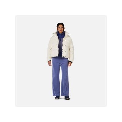 4. ROSSIGNOL W ARETU CROPPED DOWN JKT women's ski jacket white