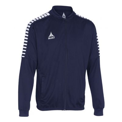 SELECT ARGENTINA ZIP navy sweatshirt