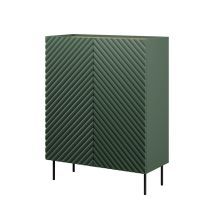 Shelf 2D2SZ ONDA 98x45xH127 green