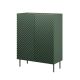 Shelf 2D2SZ ONDA 98x45xH127 green