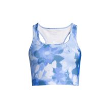 Top do ćwiczeń CASALL Blossom Square Neck Sports Top niebieski