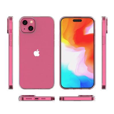 5. iPhone 15 Plus case from the Ultra Clear series in transparent color