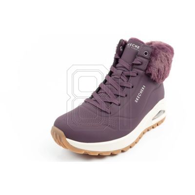 3. Skechers Uno Rugged Women's Insulated Winter Boots Purple