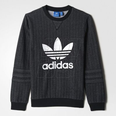 4. Adidas Originals Trefoil J Trf Ft M Bk2026 sweatshirt