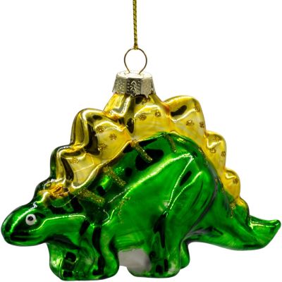 3. MICA GLASS DINOSAUR BAUBLE