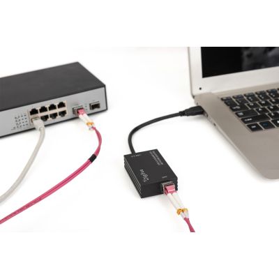 2. DIGITUS USB3.0 Gigabit SFP Netzwerk Adapter