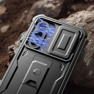 2. Tech-Protect Kevlar Cam+ 2-Set Case for Samsung Galaxy A57 5G - Black