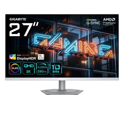 10. GIGABYTE OLED MONITOR 27” MO27Q2A ICE 280Hz
