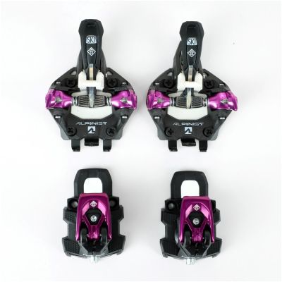 MARKER ALPINIST 8 Ski Touring Bindings (w/o brake) black_purple one size