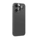 AmazingThing AR Aluminum 3 Lens Glass with Camera Lens Frame for iPhone 16 Pro / 16 Pro Max - Black