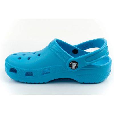 2. Crocs Classic Clog K Blue Children's Clog Sandals Comfortable Lightweight