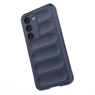 15. Magic Shield Case for Samsung Galaxy S23+ flexible armored cover blue
