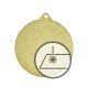 3. Medal with engraving on laminate