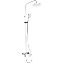 Rain shower with bathtub tap