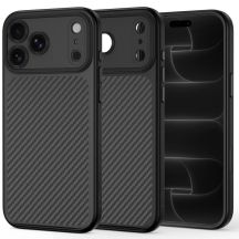 Tech-Protect MagCam MagSafe Carbon Case for iPhone 18 Pro / 17 Pro - Black