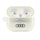2. Audi IML Geometric Pattern Case for AirPods Pro 2 - White