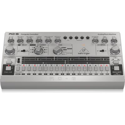 2. Behringer RD-6-SR Drum Machine - Silver