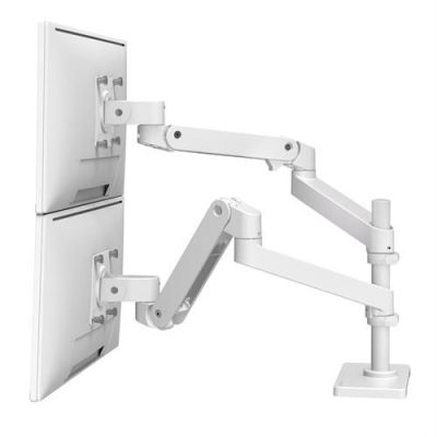 Ergotron LX Pro Series 45-690-290 Monitor Holder/Stand for 68.6 cm (27") Monitors, Desk, White