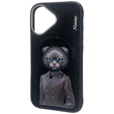 3. Nimmy Magnetic fashion cute pet MagSafe case for iPhone 16 - black