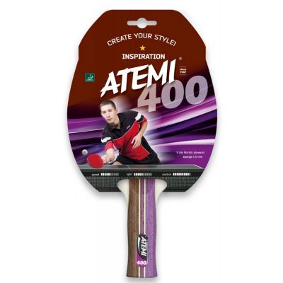 2. Atemi 400 S214563 Table Tennis Racket