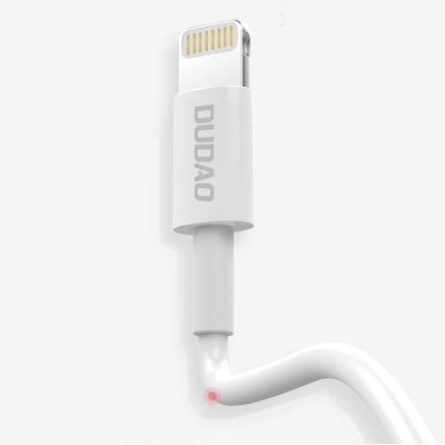 2. Dudao cable USB / Lightning 3A 1m white (L1L white)