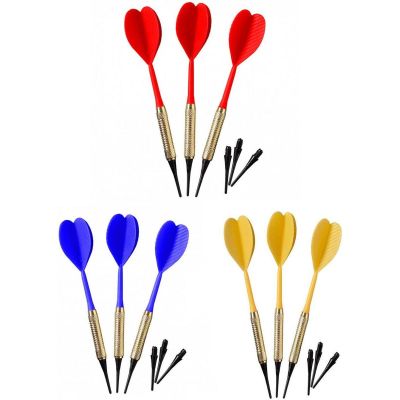 7. DARTS PLASTIC DARTS 3 PCS SAFE BEST SPORTING - YELLOW