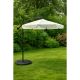 3. Extralink Black Forest Garden Umbrella with Side Panels, Large 3m Beige Cantilever Patio Umbrella with Hexagon Bracket Beige, Black
