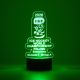 3. IIHF World Championship IA Sosnowiec 2026 decorative lamp