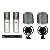 A pair of Aston Microphones Spirit Stereo condenser microphones