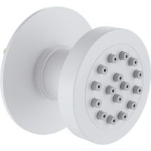 Concealed round shower nozzle