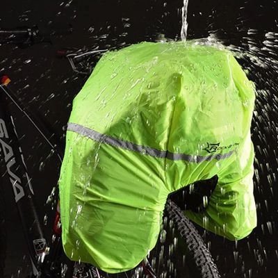 3. Rockbros A6-03BK bicycle bag for trunk 35 l with fold-out pockets - black