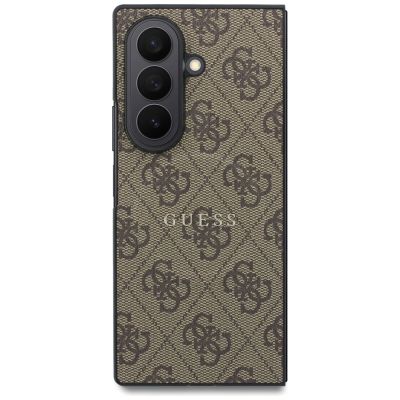 2. Guess 4G Classic MagSafe Case for Samsung Galaxy Z Fold 8 Ultra - Brown