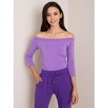 Purple off-the-shoulder blouse (RV-BZ-4692.11)
