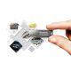 7. Flash drive ADATA UV250 AUV250-32G-RBK (32GB; USB 2.0; silver)