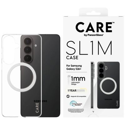 CARE by PanzerGlass SL1M Case for Samsung Galaxy S26+ - Transparent