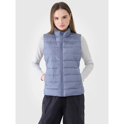 Women's down vest with synthetic filling 4F 4FWSS25TVJAF284-32S