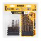 4. DeWalt DT70729-QZ HSS-G metal drill bit set - 23 pcs.