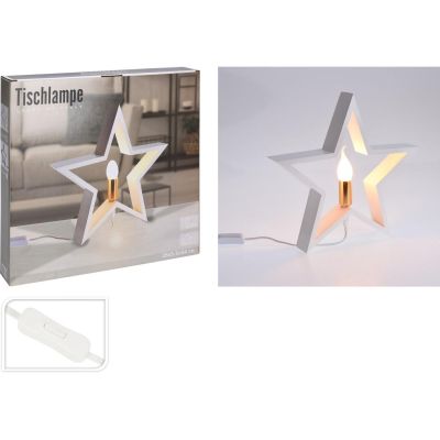 9. DECORATIVE STAR WITH LED ILLUMINATION 35CM WHITE