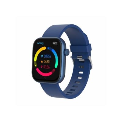 12. Denver SWC-185BU Smartwatch / Sports Watch 4.7 cm (1.85") AMOLED Digital 390 x 450 px Touchscreen Blue