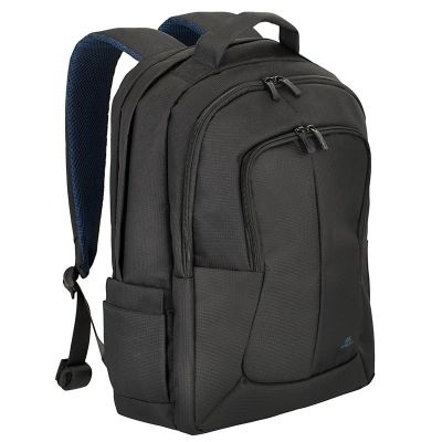 RIVACASE LAPTOP BACKPACK 17.3" TEGEL, BLACK, 23L, WATERPROOF MATERIAL, POCKETS FOR TABLET 10.1", SMARTPHONE, DOCUMENT, ACCESSORIES