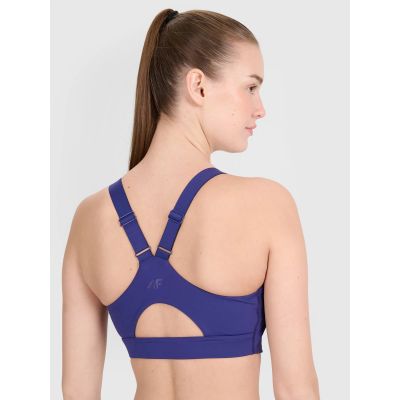 3. Women's medium support training bra 4F 4FWSS25USBAF150-30S