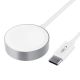 2. Tech-Protect UltraBoost Magnetic Inductive Charger with USB-C Connector for Apple Watch 1.2m - White