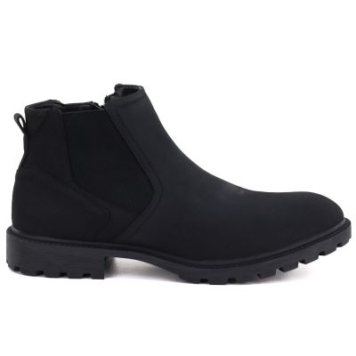 2. Men's Chelsea boots, high, uninsulated, black, Vanhorn WN32307