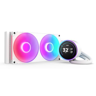 NZXT Kraken Elite 280 RGB White (2024) Liquid Cooling (RL-KR28E-W2)