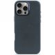 Decoded Leather Backcover MagSafe case for iPhone 16 Pro Max - navy blue
