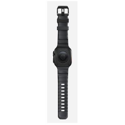 7. Nomad Rocky Point Band Black Leather, Titanium